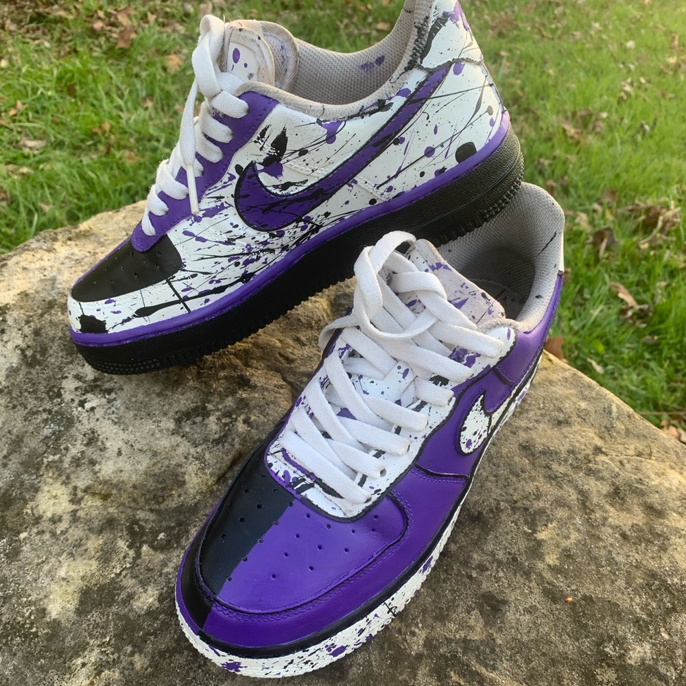 ✨✨Purple Reign Air Force 1s✨✨”MixMatch”